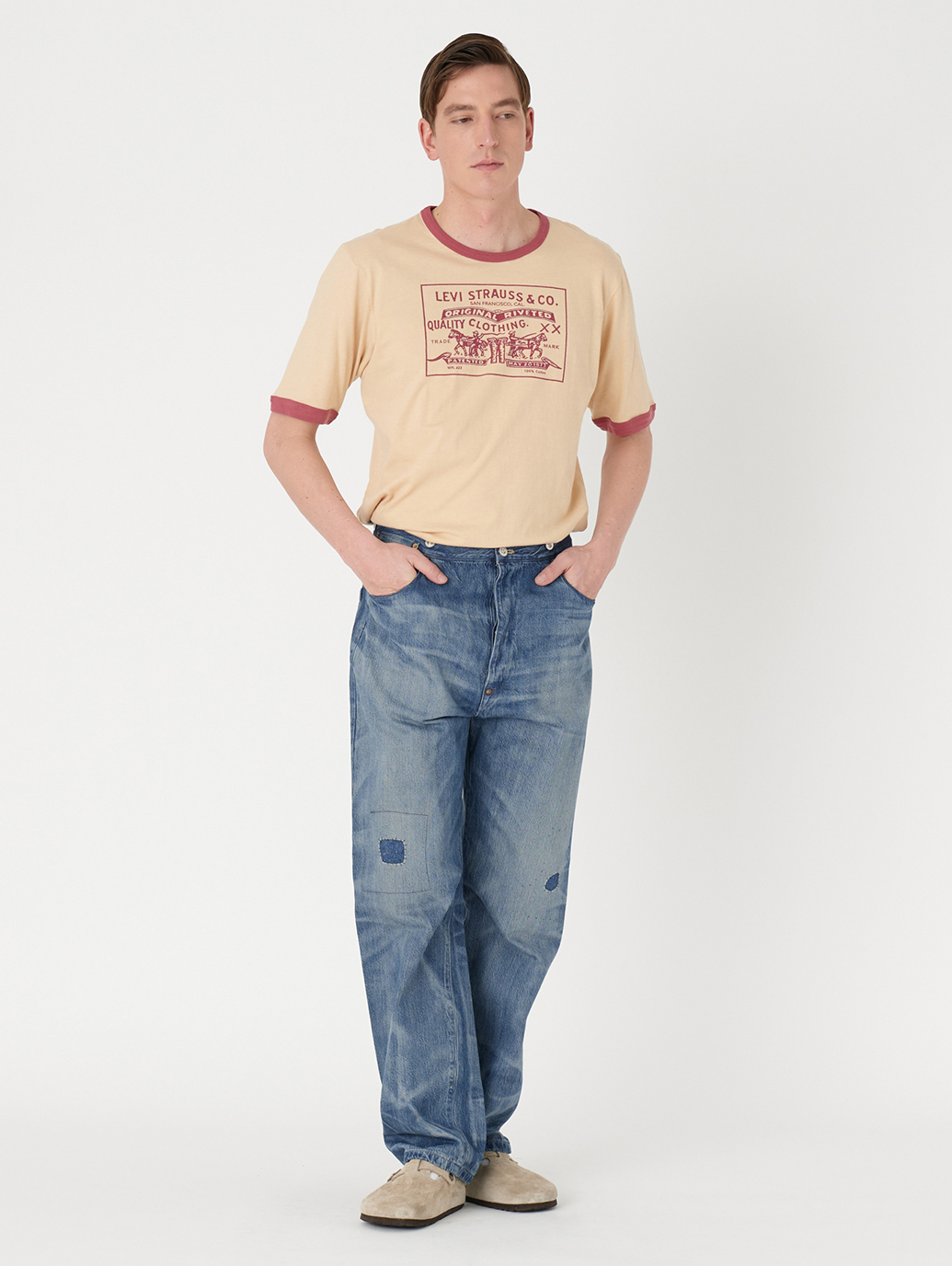 LEVI'S® VINTAGE CLOTHING 1870'S NEVADA OVRALL SIERRA インディゴ ...